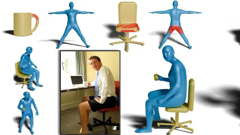 InteractVLM: 3D Interaction Reasoning from 2D Foundational Models
